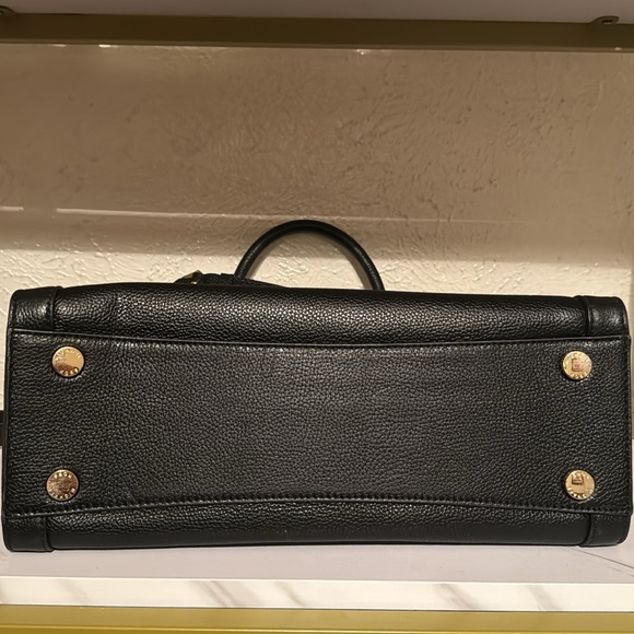 Authentic Michael Kors Karson black pebble leather satchel. - Picture 4 of 4